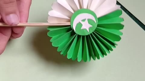 How to make a paper folding flower | Independence day craft #shorts #paperflower #14august