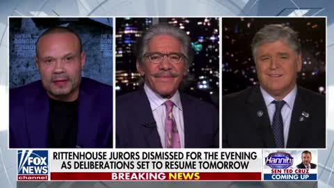 Dan Bongino and Geraldo Rivera actually agree that Rittenhouse "was always a case of self-defense."