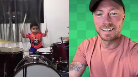 This 2 Year Old Rocks Out Metallica On Drums