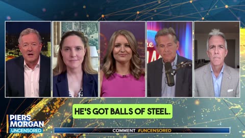 Piers Morgan Says Trump Has ‘Balls of Steel’