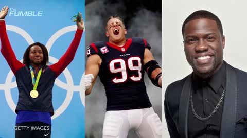 Watch The Rock, Kevin Hart, & J.J. Watt Do 22 Pushup Challenge