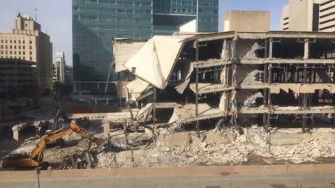 demolition of the W. Dale Public Library