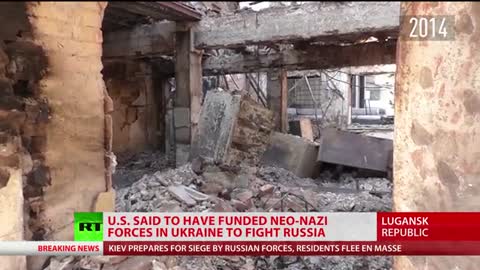 Ukrainian neo-Nazi battalions funded and backed by NATO