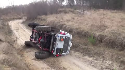 Epic Offroad Fails: When Mud and Motors Collide 4x4 funny car