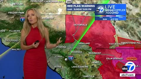 SoCal forecast: Conditions staying warm and humid, with chance of thunderstorms | ABC7