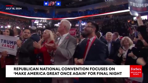 'The Next Vice President Of The United States'- Trump Praises JD Vance In RNC Speech