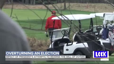 Trump * Caught*Playing Golf Again After Losing