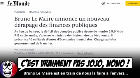 Bruno Le Maire prépare un SALE COUP ! (Avec la complicité de Macron)