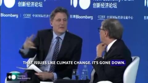 Bill Gates about the ability of elites to persuade people on issues like climate change