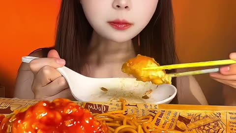 Eating challenge. Funny video.