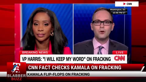 CNN Fact Checks Kamala On Fracking