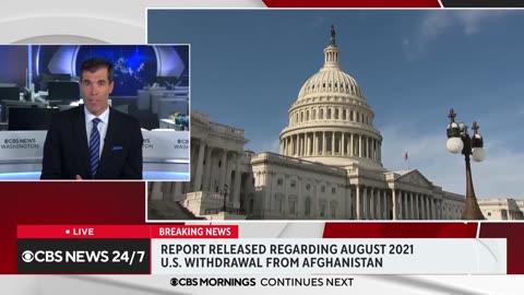 House GOP report released on U.S. withdrawal from Afghanistan