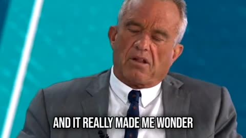 This video will give you an idea why the Dems and the Deep State DO NOT want RFK Jr -- or Trump