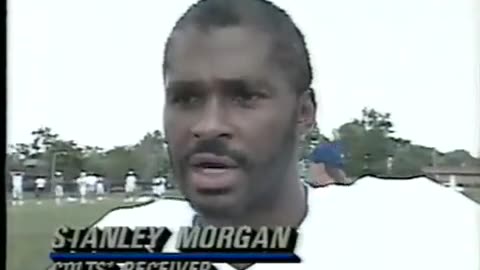 July 24, 1991 - Indianapolis Colts Wide Receiver Stanley Morgan