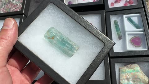 Gemstone Collection: Opals, Tourmaline Aquamarine etc