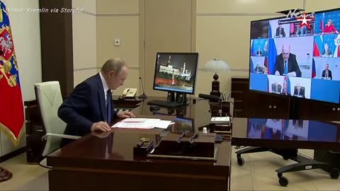 Kremlin depicts Russian defense minister on Putin video call amid speculation over whereabouts