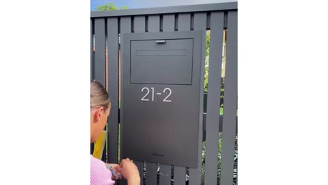 Steel House Numbers