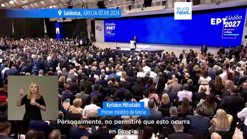 El primer ministro griego Mitsotakis anuncia un aumento de las pensiones y de los salarios en el…