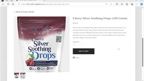 Cherry Silver Soothing Drops (100 Count) by Dr. Paul Cottrell