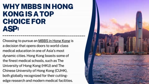 MBBS in Hong Kong