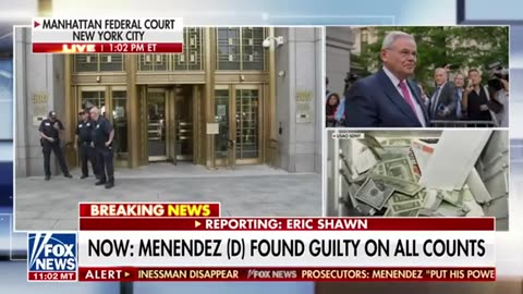 A Little Bit of Justice Today: Corrupt Democrat, Menendez FOUND GUILTY!