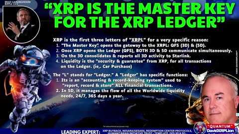 XRP IS THE MASTER KEY FOR THE XRP LEDGER