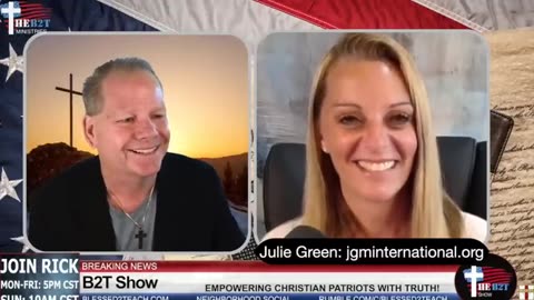 Julie Green Update: Julie Green on Hearing from God. PraiseNPrayer! - 8/25/2024