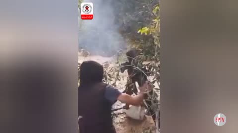 (EN) Martyr Omar Al-Qasim Forces (DFLP) shelling enemy at Japanese Gardens, Aug 15, 2024