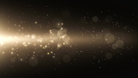 4k Golden Dust Background Looped Animation