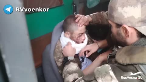 Ukraine War - Wounded Ukrainians are immediately helped