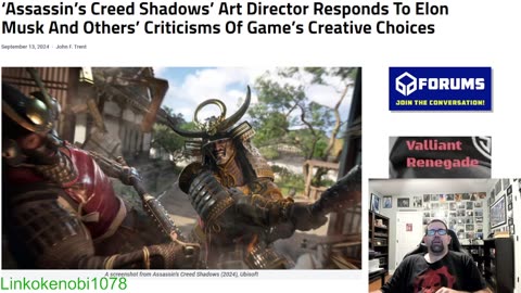 Assassin's Creed Art Director Responds To Criticism's