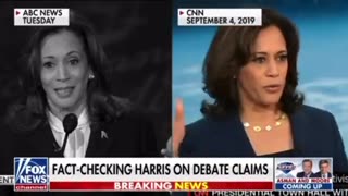 🚨🔥Kamala Harris fact-checks Kamala Harris.