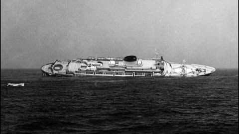 Ship SINKING CAUGHT ON FILM - SS Andrea Doria