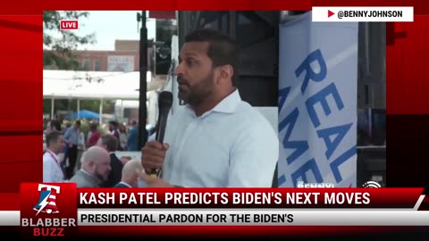 Kash Patel Predicts Biden's Next Moves