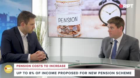 There will be mandatory pension contributions of 8% of your wages and its on track to start in 2021