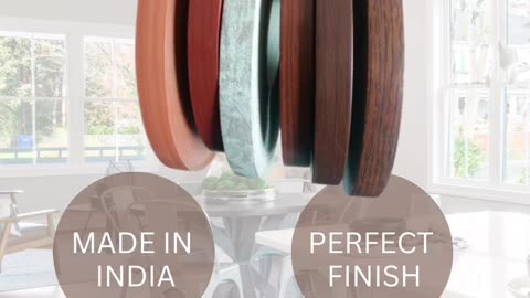 Made in India: E3 Edge Band Tape for a Flawless Finish!