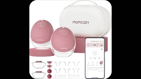 Momcozy Breast Pump Hands Free Mobile Flow