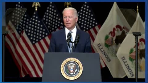 President Biden in Illinois on the bipartisan infrastructure agreement