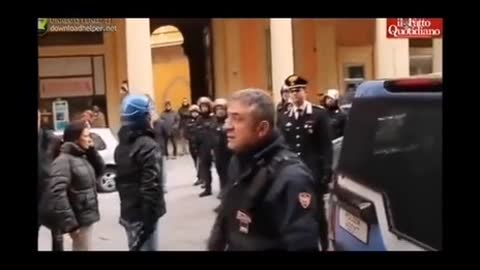 ITALIAN POLICEMAN - I CAN'T DO THIS AGAINST MY PEOPLE