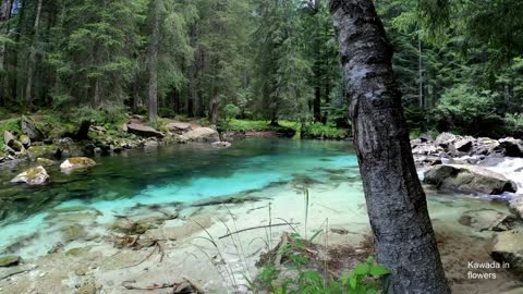 RELAXING MUSIC WITH THE BLUE LAKE