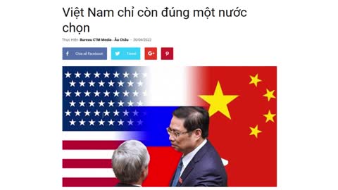 CCTS - Việt Nam Chỉ Còn Đúng Một Nước Chọn