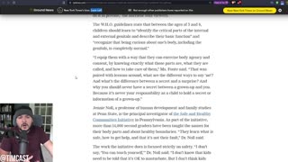 Leftists EXPOSED Grooming Children, Get Puff Piece in NYT DEFENDING Exposing Kids To Adult Content