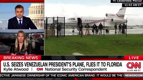 JUST IN - U.S. Seizes Maduro's Plane In The Dominican Republic