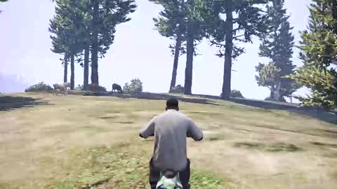 franklin bike drive in gta 5 | GTA V short | gta5 video #shorts #gta5 #lazoogames