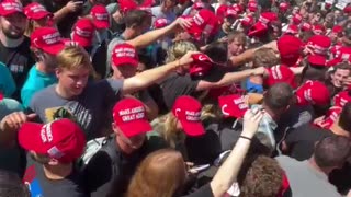 🚨 Young Voters in Indiana, Pennsylvania turning out for President Trump!