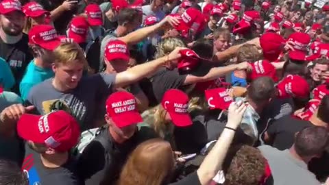 🚨 Young Voters in Indiana, Pennsylvania turning out for President Trump!