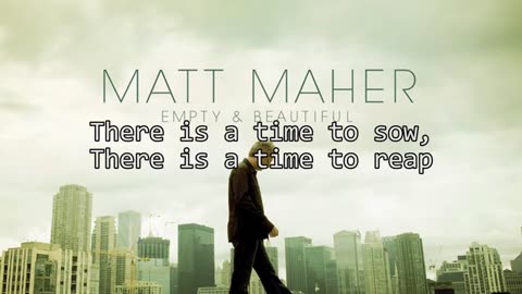 Matt Maher - For Your Glory - Official Lyric Video