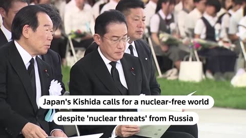 Japan's PM calls for nuclear-free world amid Russia 'threats' | REUTERS