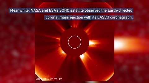 NOAA Satellites Detect Severe Solar Storm