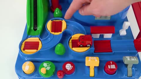 Best Car Toy Learning Video for Toddlers - Preschool Educational Toy Vehicle Puzzle! (1).mp4